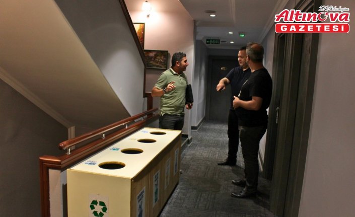 Ortahisar Belediyesi ekiplerinden otellere 