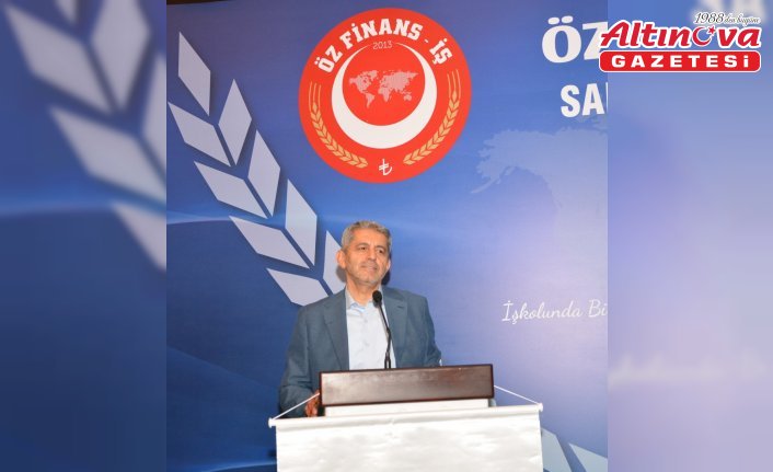 Öz Finans İş Samsun Genel Kurulu Başkanı Önder Doğan güven tazeledi