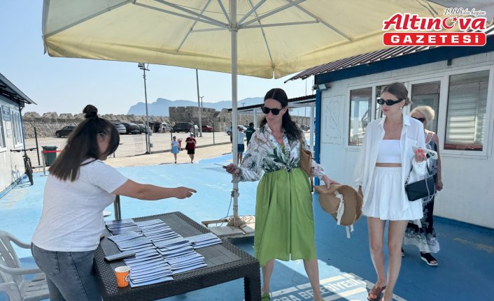 Rusya'dan 975 kruvaziyer yolcusu Amasra'ya geldi