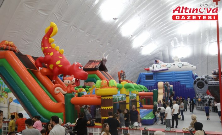 Samsun'da aynı anda 600 çocuğun oyun oynayabileceği 