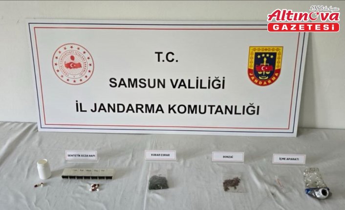 Samsun'da düzenlenen uyuşturucu operasyonunda 1 kişi yakalandı
