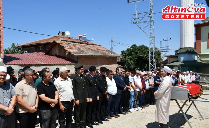 Samsun'da Kıbrıs gazisi İbrahim Çakır son yolculuğuna uğurlandı