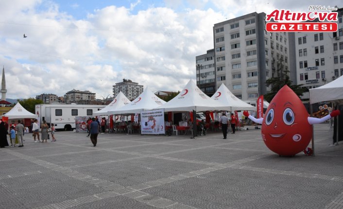 Samsun'da Türk Kızılay'ın 