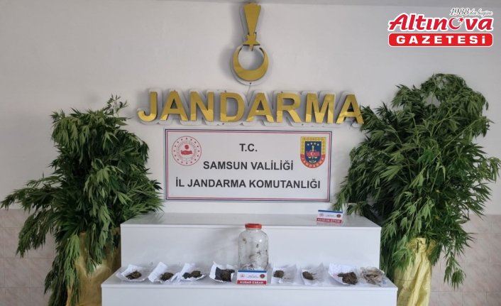 Samsun'da uyuşturucu operasyonunda 1 kişi tutuklandı