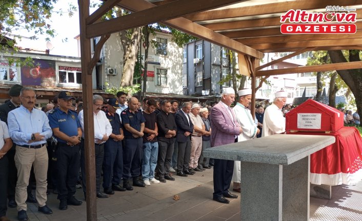Samsun'da vefat eden Kıbrıs gazisi Necmi Çiçek, toprağa verildi