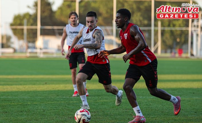 Samsunspor, Panathinaikos maçının hazırlıklarına başladı