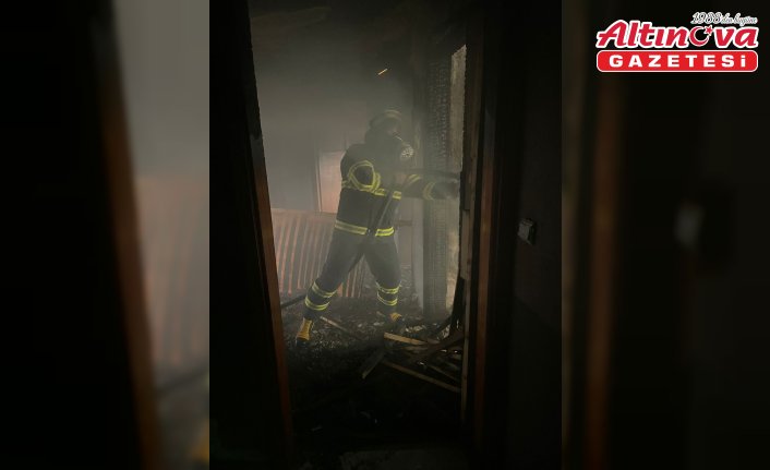 Sinop'ta bir dairede çıkan yangın söndürüldü