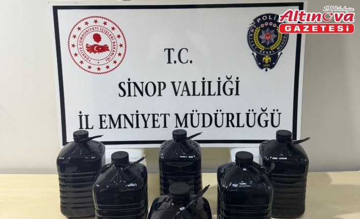 Sinop'ta kaçakçılık operasyonunda 1 zanlı yakalandı