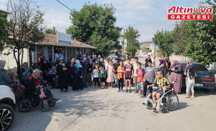 Suluova'da mahalleliden “kömür tozu“ tepkisi