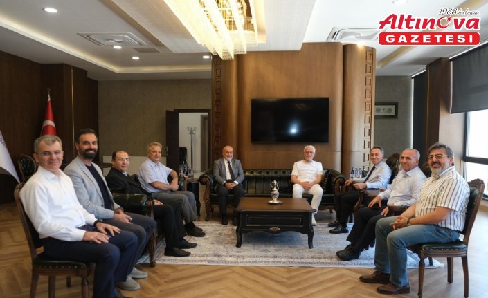 TOGÜ Rektörü Yılmaz'a ziyaret