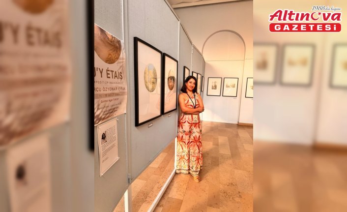 Trabzon Üniversitesi Öğretim Üyesi Doç. Dr. Çırak, Fransa'da resim sergisi açtı