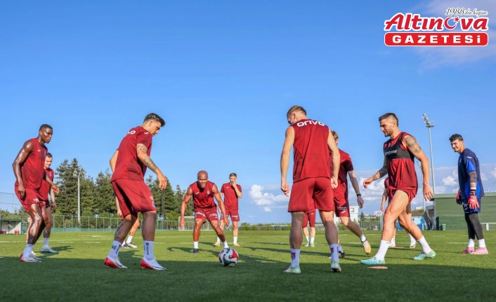 Trabzonspor, Kocaelispor maçı hazırlıklarını tamamladı