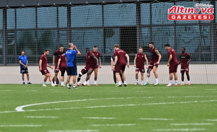 Trabzonspor, Samsunspor maçı hazırlıklarını sürdürdü