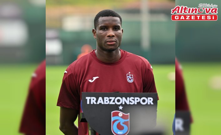 Trabzonspor'un golcüsü Paul Onuachu, hedeflerini açıkladı: