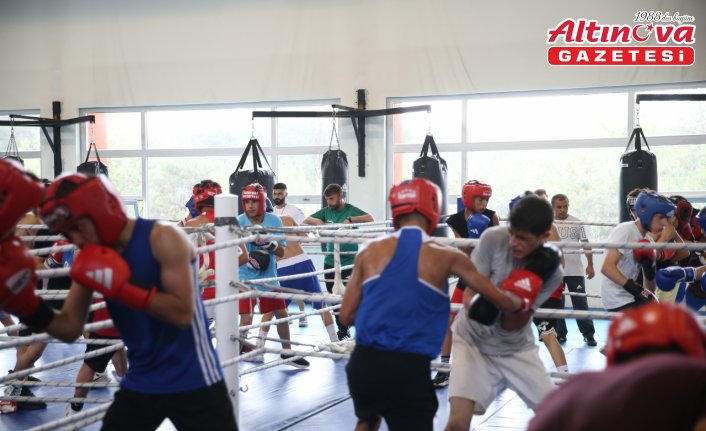 Üst Minik Erkek Boks Milli Takımı'nın Kastamonu kampı tamamlandı