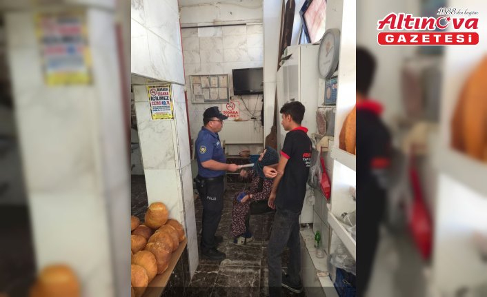 Yeniçağa polisi vatandaşları bilgilendiriyor