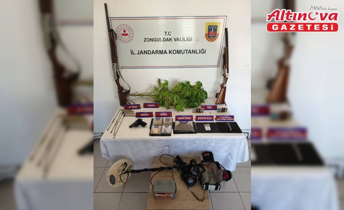 Zonguldak'ta uyuşturucu operasyonunda 2 kişi tutuklandı