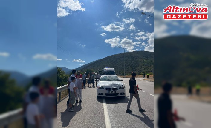 Amasya'da otomobilin çarptığı yaya öldü