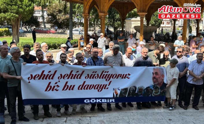 Amasya’dan Filistin'e ve Küresel Sumud Filosu'na destek