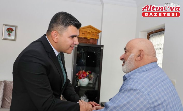 Artvin Vali Vekili Erdoğan, Kıbrıs gazisini ziyaret etti