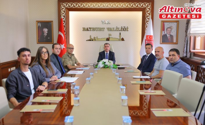 Bayburt'ta Güvenlik ve Asayiş Bilgilendirme Toplantısı yapıldı