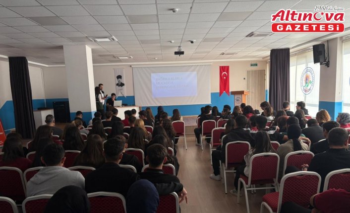 Çarşamba'da bağımlılıkla mücadele semineri düzenledi