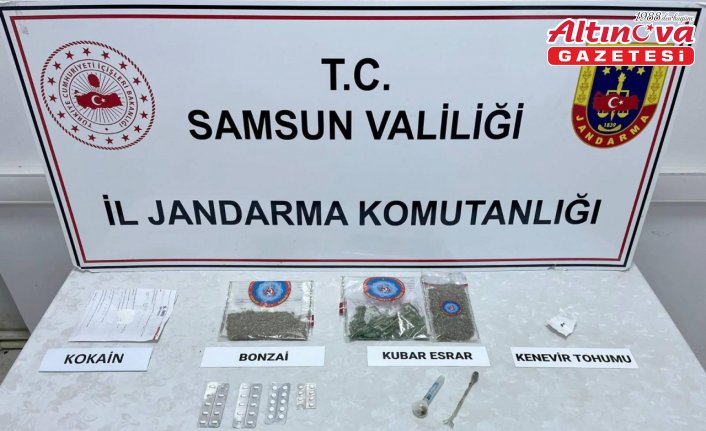 Çarşamba'da uyuşturucu operasyonunda 1 kişi yakalandı