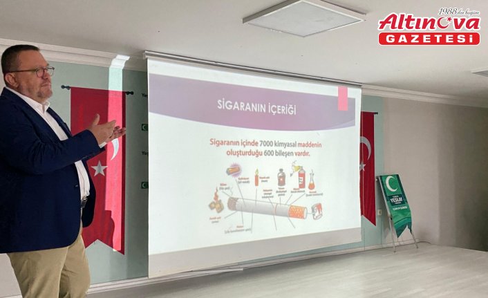 Çorum'da “Sigara ve Doğurganlık“ konulu konferans düzenlendi