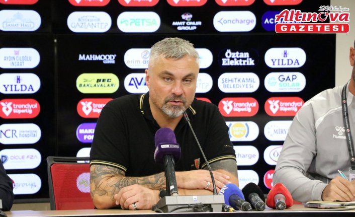 Gaziantep FK-Samsunspor maçının ardından