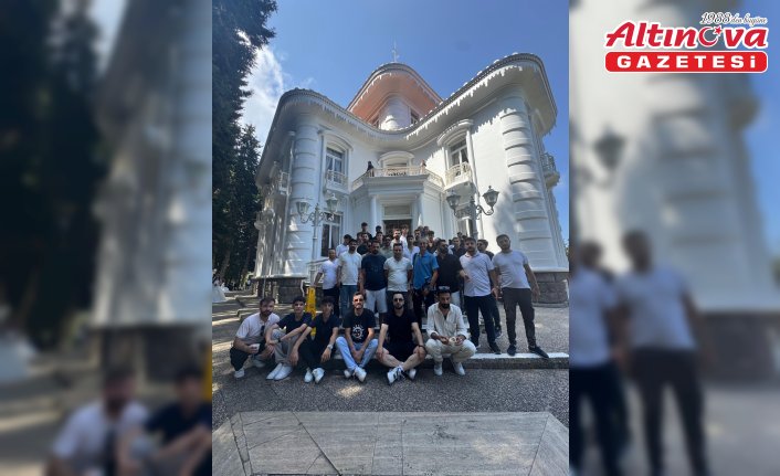Hakkari'den gelen ekip Trabzon'da turistik mekanları gezdi