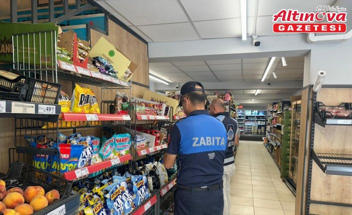 İskilip'te marketlerdeki tarihi geçmiş ürünlere el konuldu