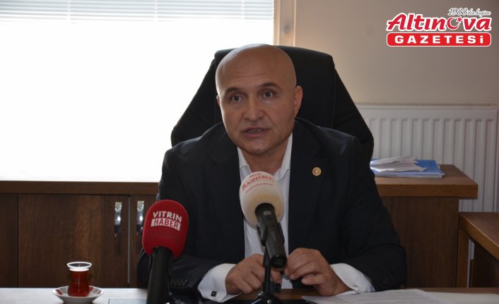 İYİ Partili Usta ve Yüksel, Sinop'ta gazetecilerin sorularını yanıtladı