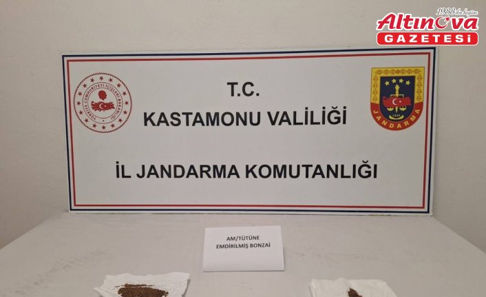 Kastamonu'da uyuşturucu operasyonunda yakalanan 4 kişiden 1'i tutuklandı