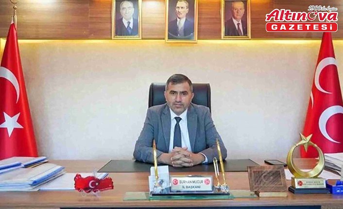 MHP Samsun İl Başkanı Mucur'dan teşekkür mesajı