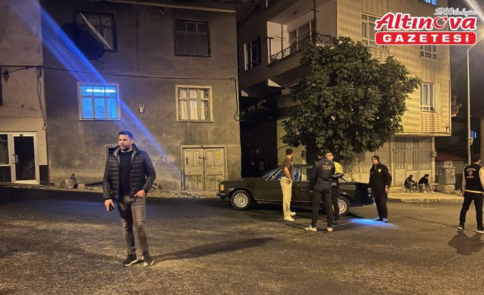 Niksar'da Emniyet Müdürlüğü ekiplerinden denetim