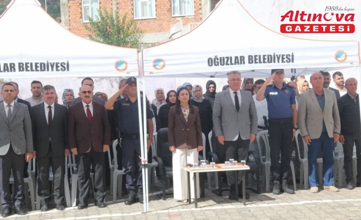 Oğuzlar ilçesinde İlköğretim Haftası kutlandı