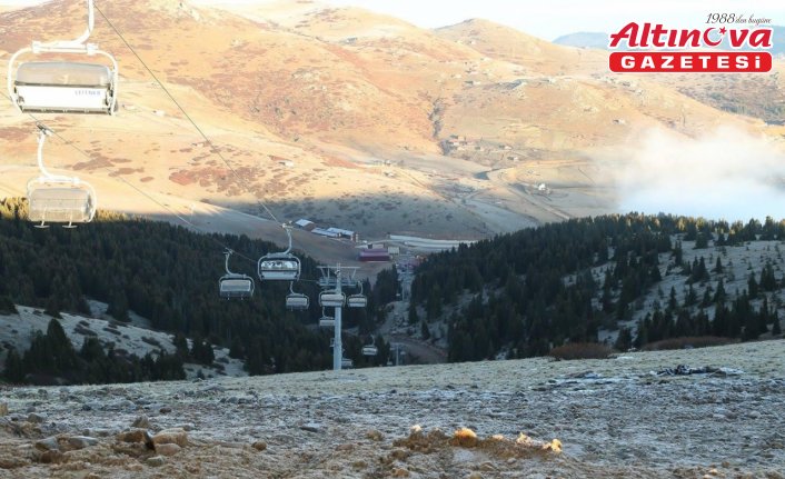 Ordu'da Çambaşı Kayak Merkezi'nde yeni sezon hazırlıkları başladı