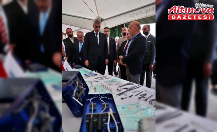 Sağlık Bakanı Memişoğlu, Samsun Şehir Hastanesi'nde incelemede bulundu