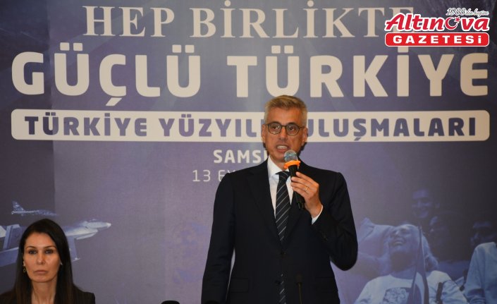 Sağlık Bakanı Memişoğlu Samsun'da Türkiye Yüzyılı Buluşmaları'nda konuştu: