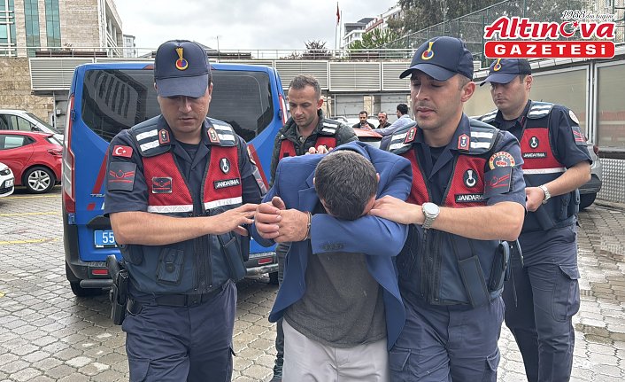Samsun'da evinde karısını öldüren kişi trafikte yakalandı