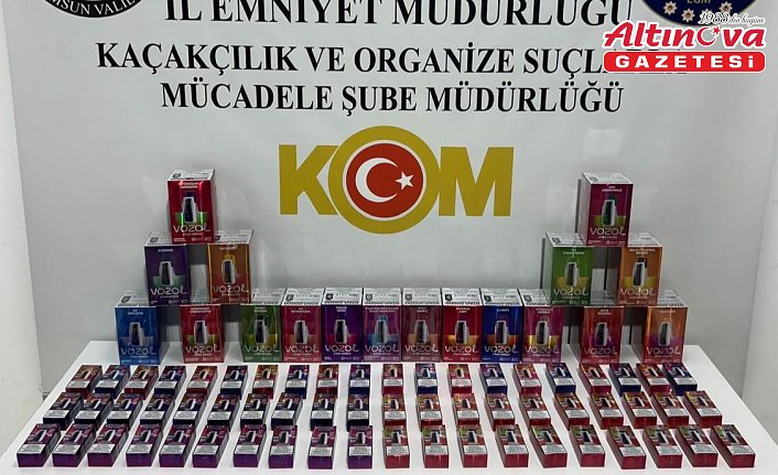Samsun'da kaçakçılık operasyonunda 1 şüpheli yakalandı