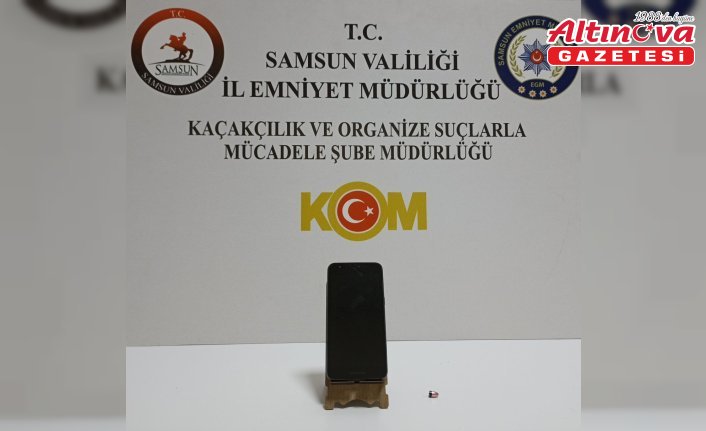 Samsun'da ehliyet sınavında usulsüzlük yapan şüpheli yakalandı