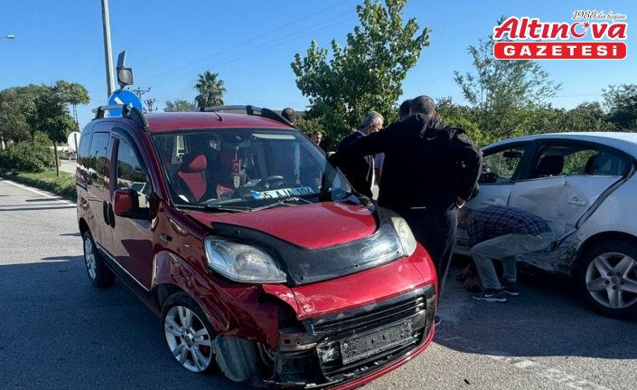 Samsun'da trafik kazası 4 yaralı