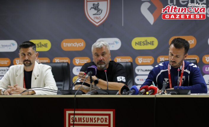 Samsunspor-Hesap.com Antalyaspor maçının ardından