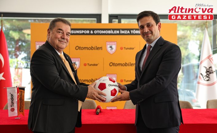 Samsunspor, Otomobilen firması ile sponsorluk anlaşması imzaladı