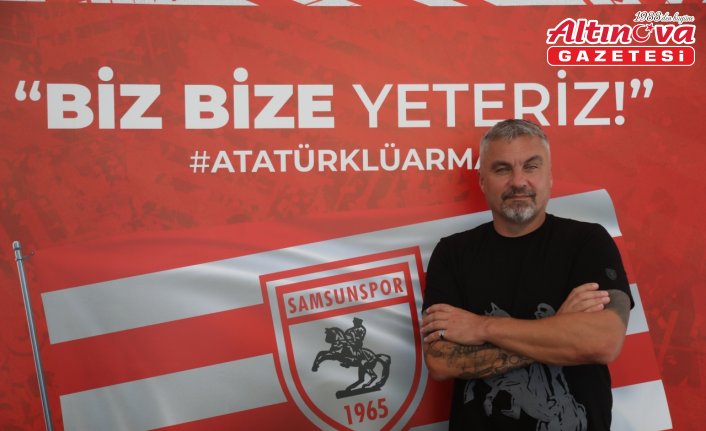 Samsunspor Teknik Direktörü Reis'ten yeni transferlerle ilgili değerlendirme: