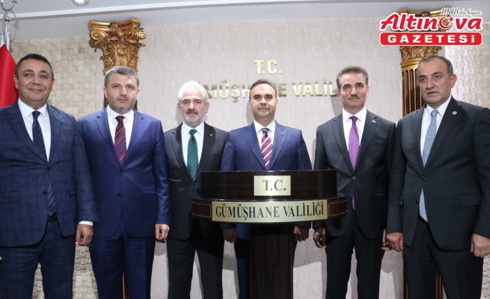 Sanayi ve Ticaret Bakanı Kacır, Gümüşhane'de konuştu: