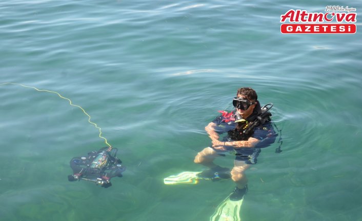 Sinop'ta geliştirilen insansız deniz aracının prototipi tanıtıldı
