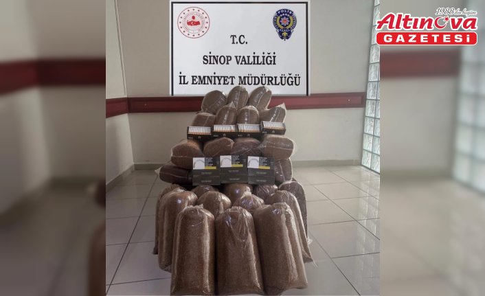 Sinop'ta kaçakçılık operasyonunda 1 zanlı yakalandı