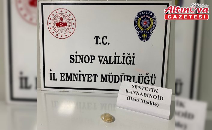 Sinop'ta uyuşturucu operasyonunda 3 kişi tutuklandı